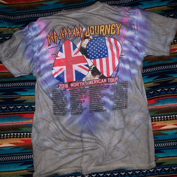 Def Leppard & Journey 2018 Tour Shirt - Picture 2 of 2
